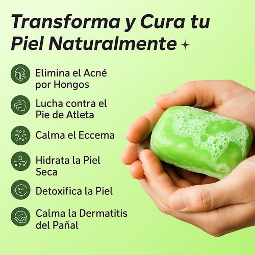 Floriva Soap | Jabón Anti-Hongos 100% Natural