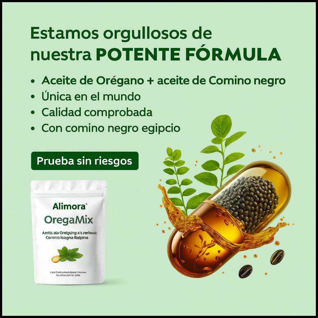 Alimora OregaMix: Aceite de Orégano Medicinal